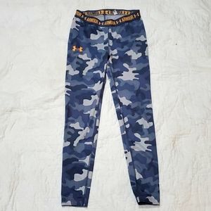 💥 Under Armour Youth XL Leggings camo gray Super Cute